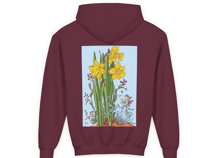 Daffodil Fairy Youth Heavy Blend Hooded Sweatshirt