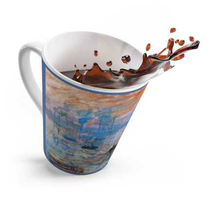 Sunrise by Claude Monet Latte Mug