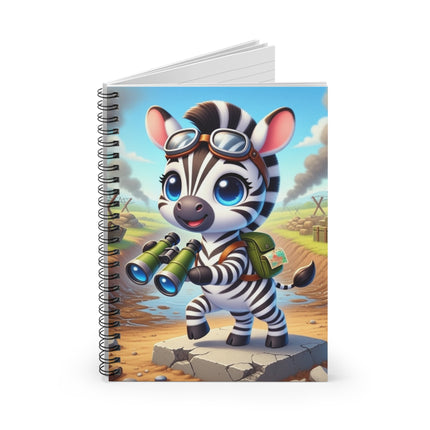 The Zebra Lookout Spiral Notebook – Ruled Line