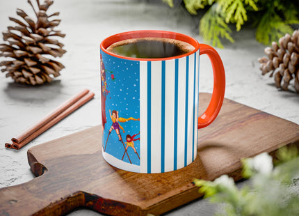 Snowfall & Couture Colorful Mugs (11oz, 15oz)