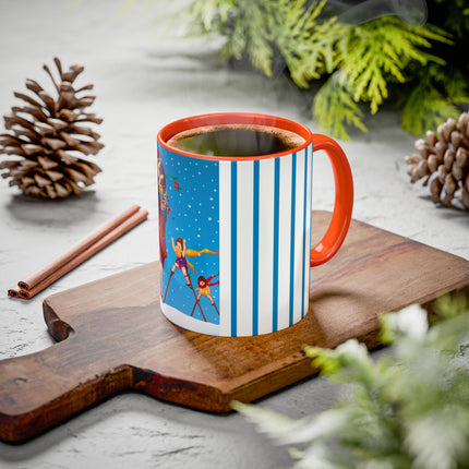 Snowfall & Couture Colorful Mugs (11oz, 15oz)