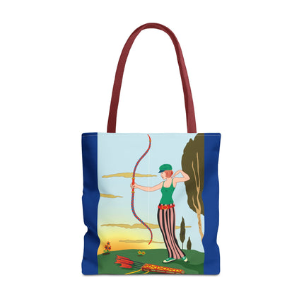 An Archer's Pursuit of Excellence Tote Bag (AOP)