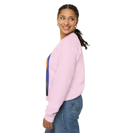 Halloween Night at the Haunted House Unisex Heavy Blend™ Crewneck Sweatshirt