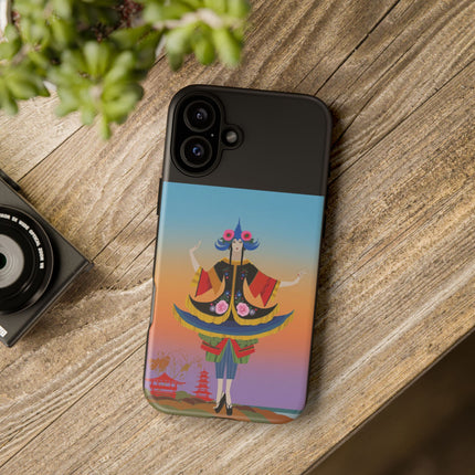 Colorful Dancer Phone Case – Vibrant Grace & Cultural Elegance