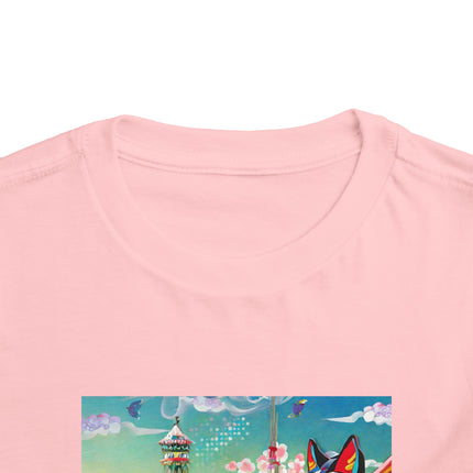 Kitsune Carnival Toddler Short Sleeve Tee