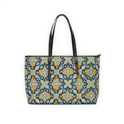 Arabesques by Émile Prisse d'Avennes PU Leather Shoulder Bag