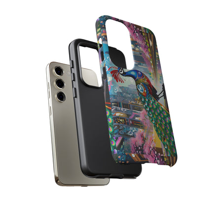 Techno Plumes Phone Cases