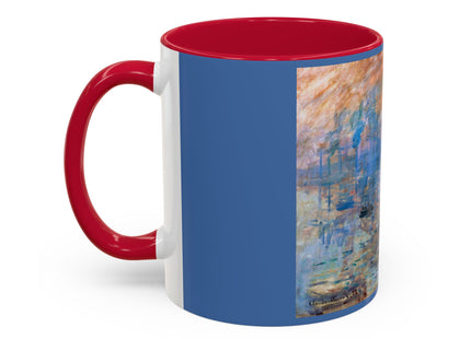 Sunrise by Claude Monet Colorful Mugs (11oz, 15oz)