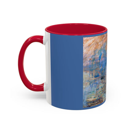 Sunrise by Claude Monet Colorful Mugs (11oz, 15oz)