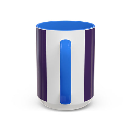 🎿❄️ The Winter Flower Skier Colorful Mug – Art Deco Alpine Fantasy
