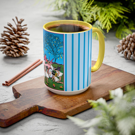 Enchanted Easter Gathering Colorful Mugs (11oz, 15oz)