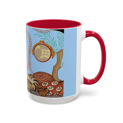 Minuit … ou l’appartement à la mode by George Barbier Colorful Mugs (11oz, 15oz)