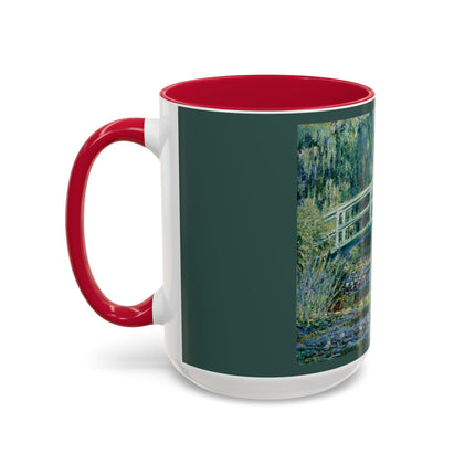 Water Lilies and Japanese Bridge by Claude Monet Colorful Mugs (11oz, 15oz)