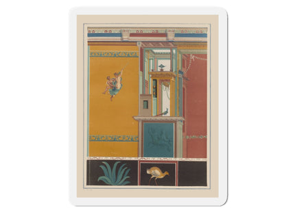 Pompeii Wall Pl.20 by Victor Steeger Die-Cut Magnets (5 Sizes)