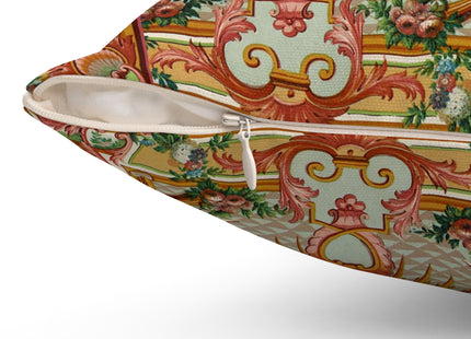 XVIII Siecle 2 by Auguste Racinet Spun Polyester Square Pillow