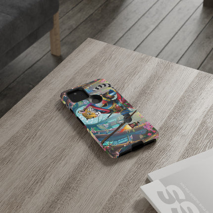 Cyberpunk Leopard Phone Cases