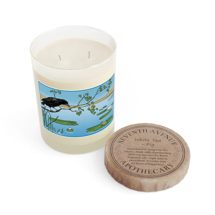 The Crow and the Frog Scented Candle - Full Glass, 11oz