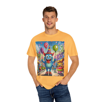 Monster Parade Madness Unisex Garment-Dyed T-shirt