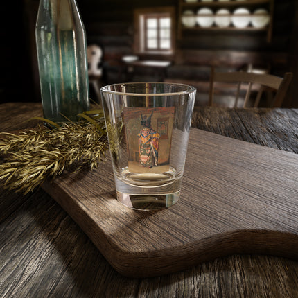 A Buddhist Lama at a Feast at Pemionchi Monastery by Vasily Vereshchagin Shot Glass, 1.5oz