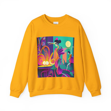 Dance of the Skeleton Ballerinas Unisex Heavy Blend™ Crewneck Sweatshirt