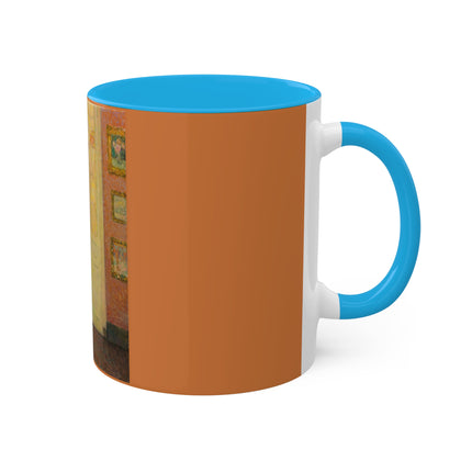 Interior, Window Light by Henri Le Sidaner Colorful Mugs, 11oz