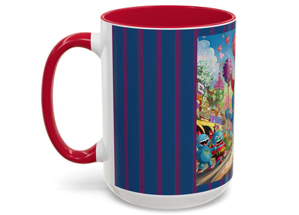 Monster Parade Madness Colorful Mugs (11oz, 15oz)