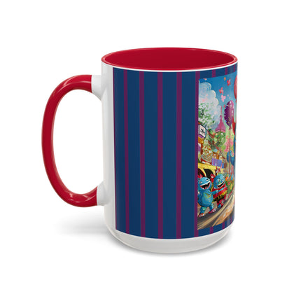 Monster Parade Madness Colorful Mugs (11oz, 15oz)