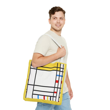 Place de la Concorde by Piet Mondrian Tote Bag (AOP)