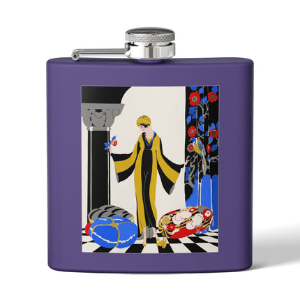 Art Deco Flapper Flask – Elegant Glamour & Timeless Style
