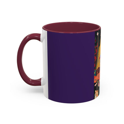 The Jewel Pavilion Colorful Mug (11oz, 15oz) – Royal Elegance, Peacock Beauty & Jewel-Toned Splendor