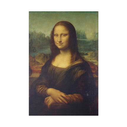 Mona Lisa by Leonardo da Vinci Matte Canvas, Stretched, 0.75"
