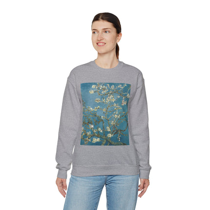 Almond Blossom by Vincent van Gogh Heavy Blend™ Crewneck Sweatshirt
