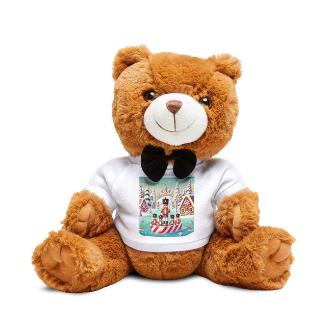 Nutcracker Candy-Striped Adventure Teddy Bear with T-Shirt