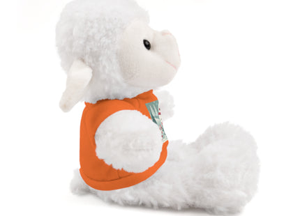 Candy Cane Timekeeper Bunny Stuffed Animals with Tee