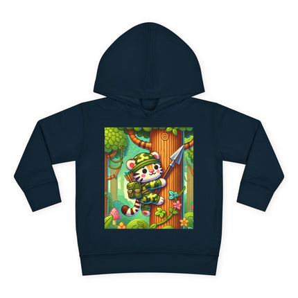 Stealthy Stripes Toddler Pullover Fleece Hoodie