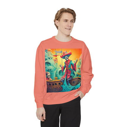 Skeleton Crew of the Misty Seas Unisex Garment-Dyed Sweatshirt