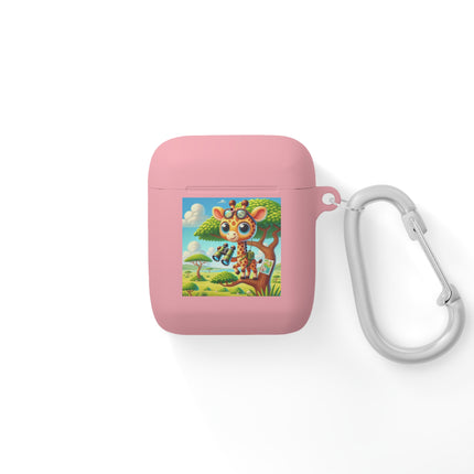 Savanna Lookout – Adventurous Giraffe Scout AirPods and AirPods Pro Case