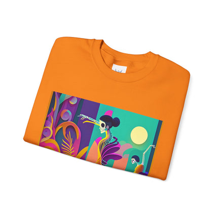 Dance of the Skeleton Ballerinas Unisex Heavy Blend™ Crewneck Sweatshirt