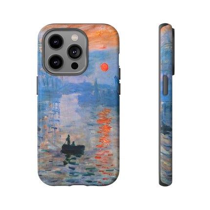 Sunrise by Claude Monet Phone Cases
