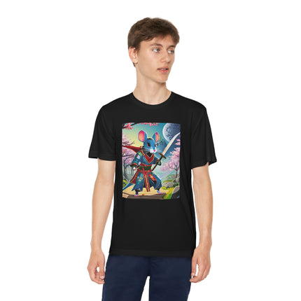 Cyber Samurai Rat Youth Competitor Tee