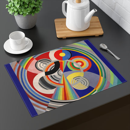 Rythme No. 1 by Robert Delaunay Placemat, 1pc
