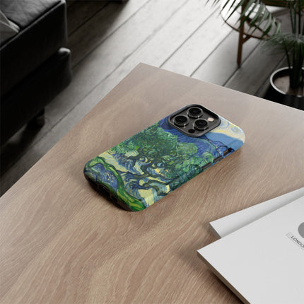 Olive Trees by Vincent Van Gogh Phone Cases