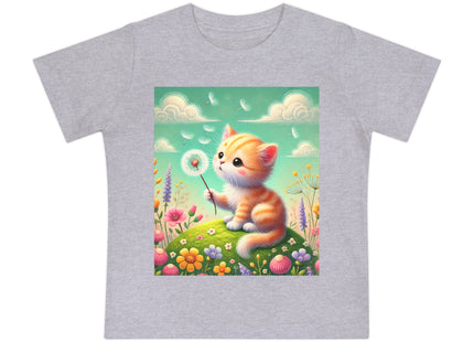 Kitten’s Whispers of Spring Baby Short Sleeve T-Shirt