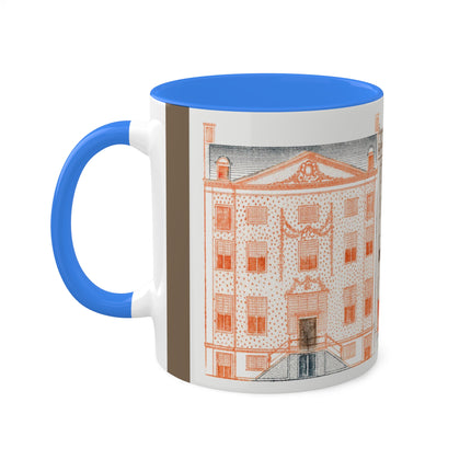 Amsterdam Canal Houses by Johan Teyler Colorful Mugs, 11oz