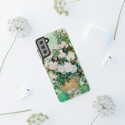 Roses by Vincent Van Gogh Phone Cases