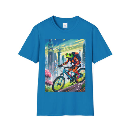 Cyberpunk Frog Softstyle T-Shirt