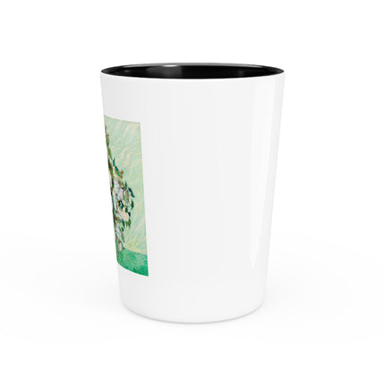 Roses by Vincent Van Gogh Ceramic Shot Glass