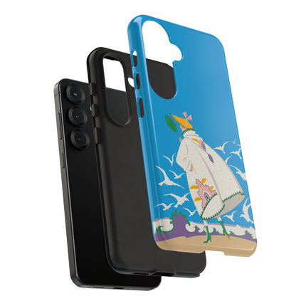 Seaside Wanderer Phone Case – Whimsical Charm & Coastal Delight
