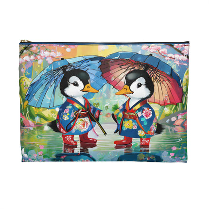 Rainy Day Ducks Pencil Case