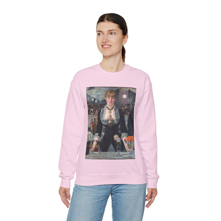 A Bar at the Folies-Bergère by Edouard Manet Heavy Blend™ Crewneck Sweatshirt